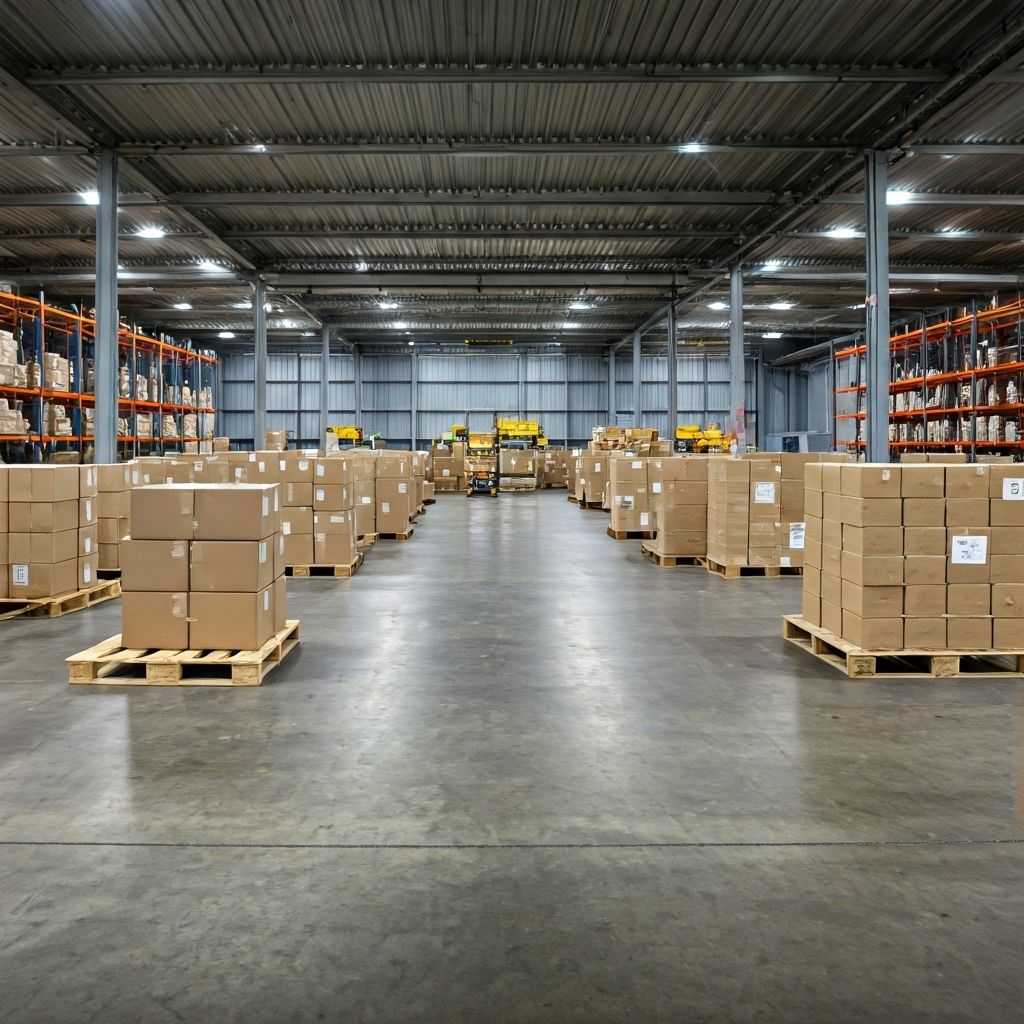 Packaging warehouse operations